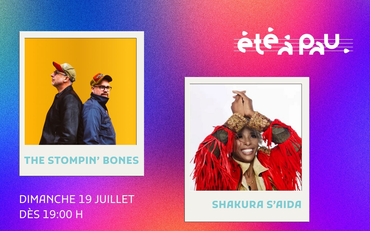 Été à Pau 2026 : The Stompin’ Bones / Shakura S’Aida