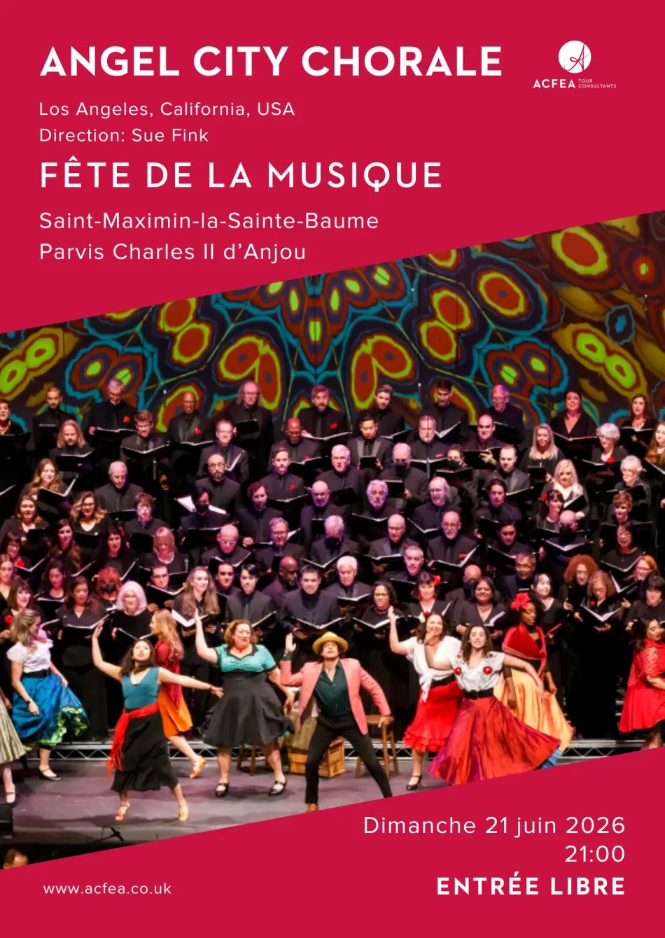 Concert : Angel City Chorale : Chorale | Fête de la musique