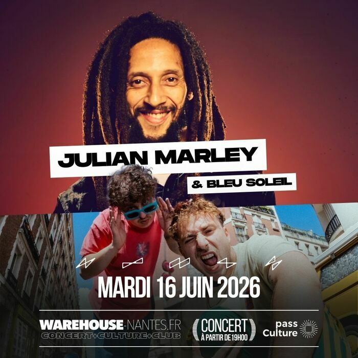Julian Marley + Bleu Soleil en concert à Nantes