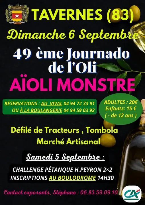 Repas : Aïoli monstre | Journado de l'oli