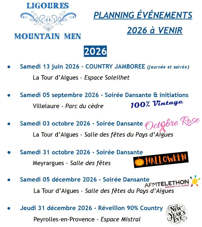 Soirée dansante AFMTéléthon à La Tour d'Aigues.
