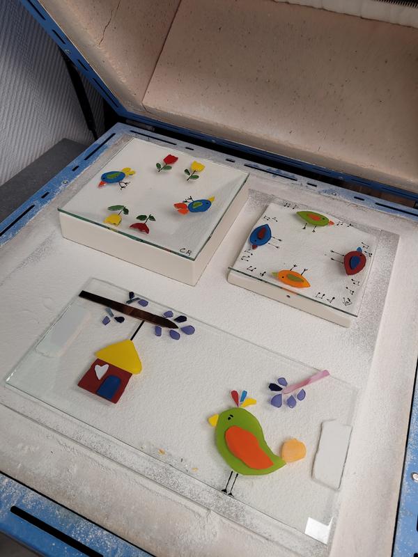 Atelier - Travail du verre au fusing