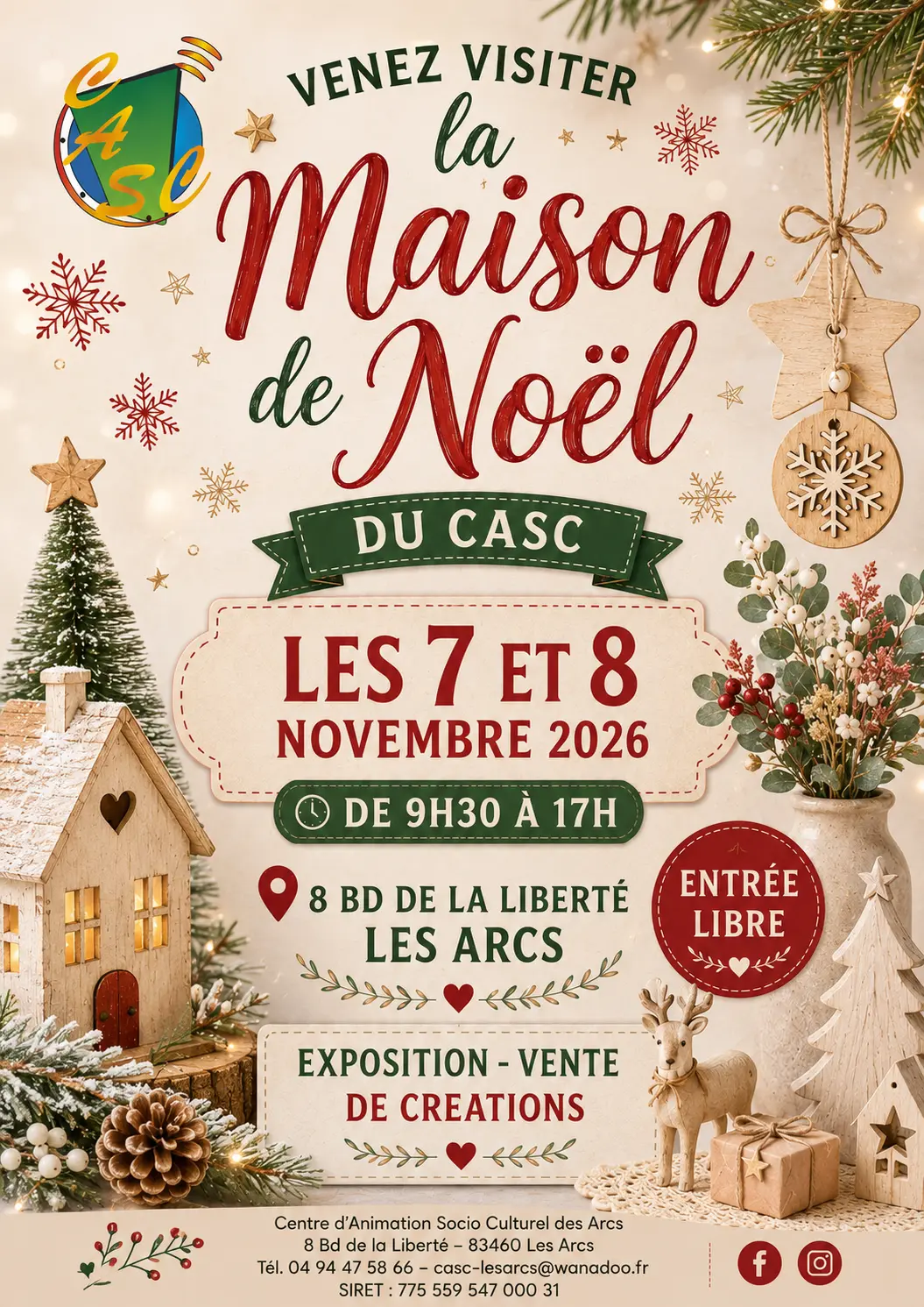 La Maison de Noël du CASC