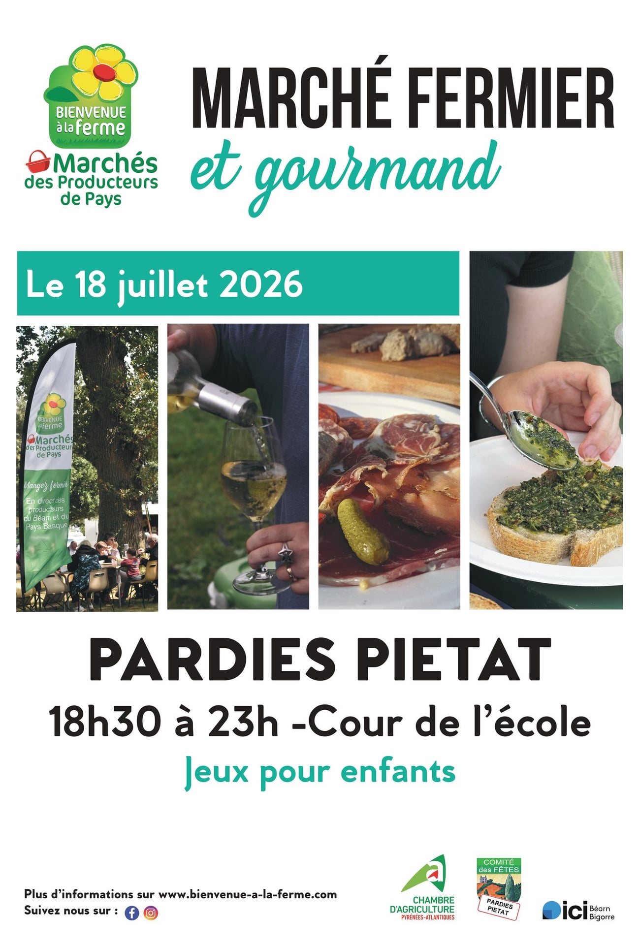 Marché fermier et gourmand des producteurs de Pays