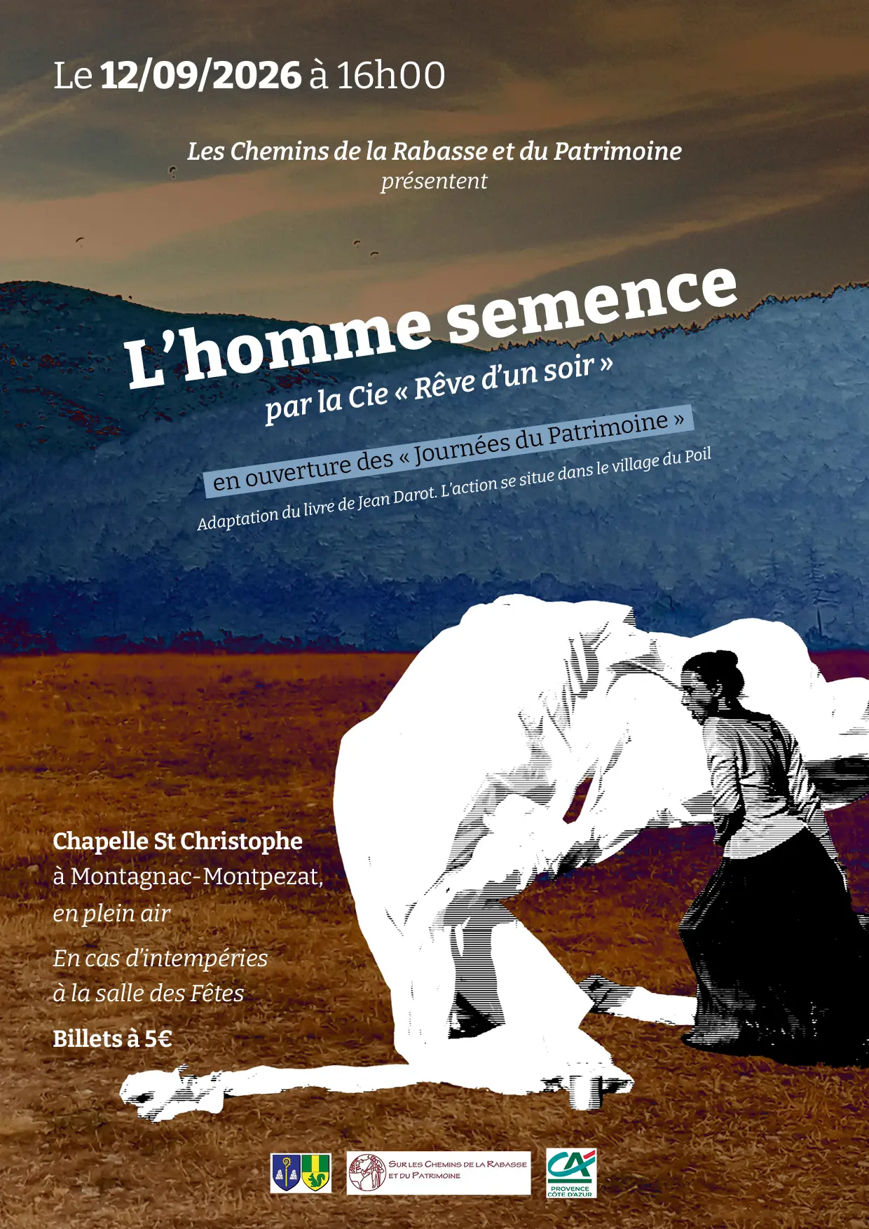 Spectacle de Théâtre - L'homme semence