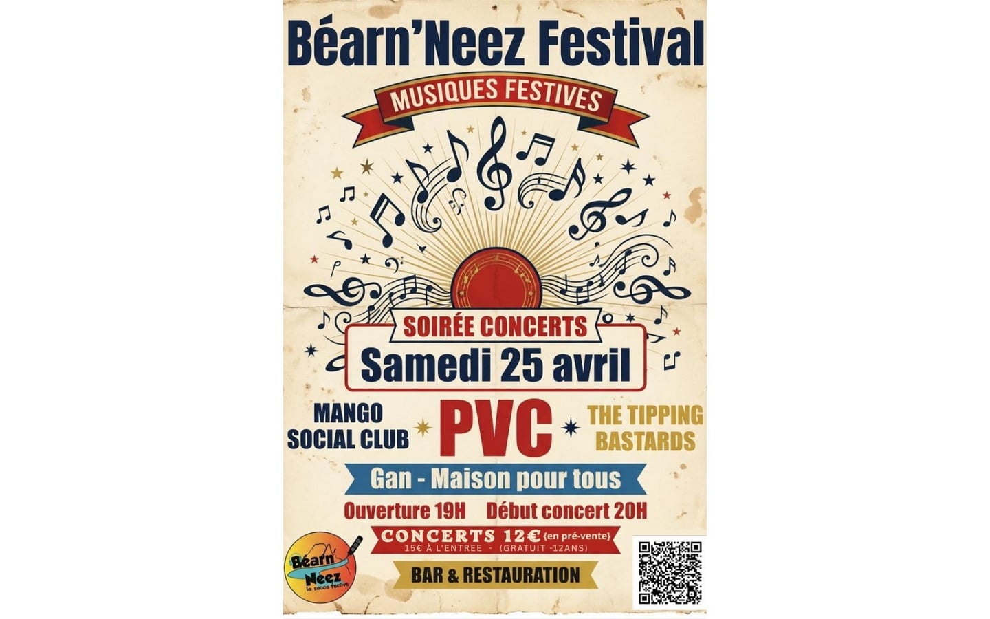 Béarn'Neez Festival, Musiques festives