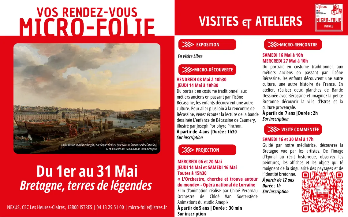 Exposition Micro-Folie "Bretagne, terres de légendes"