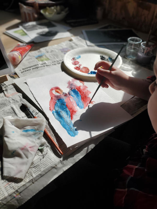 Stage enfant peinture