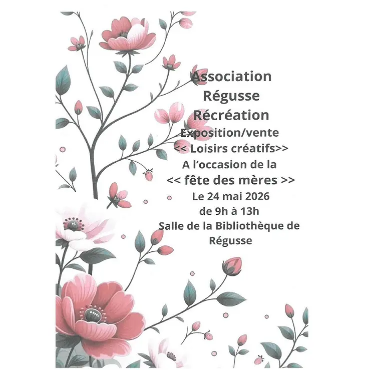 Exposition vente spécial fête des mères