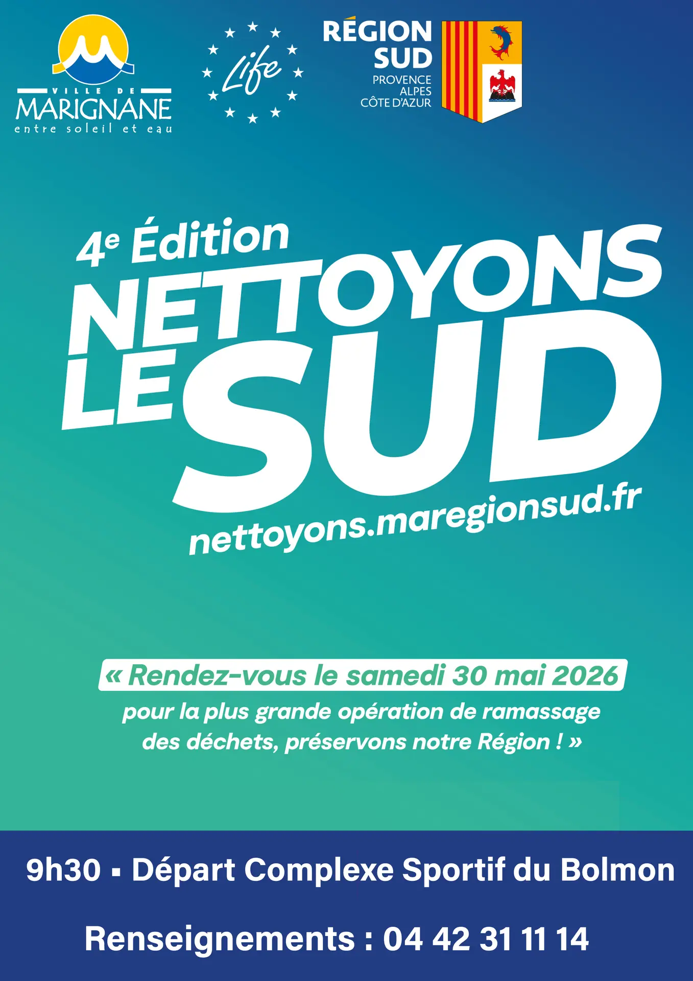 Opération "Nettoyons le Sud" : 4ème édition