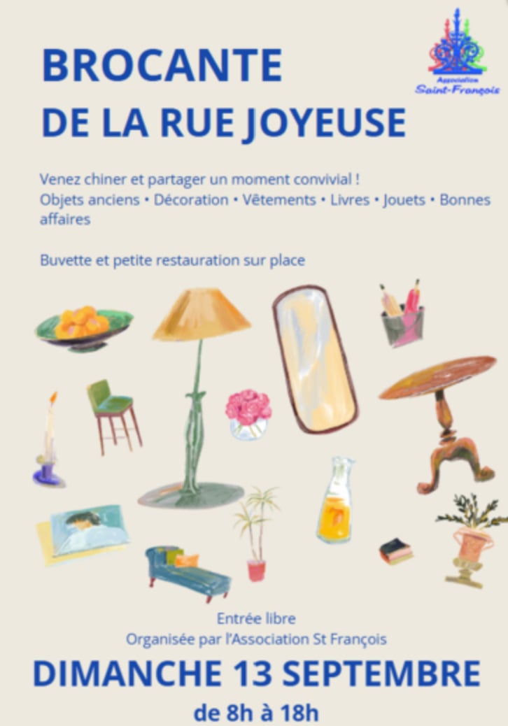 Brocante de la Rue Joyeuse