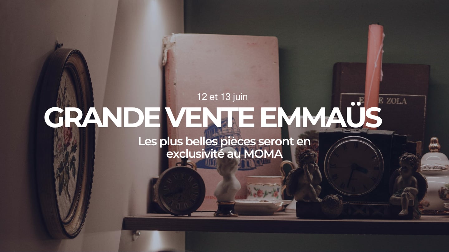 Grande vente vintage avec emmäus