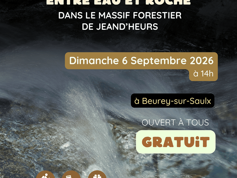 Animation nature : une vie entre eau et roche