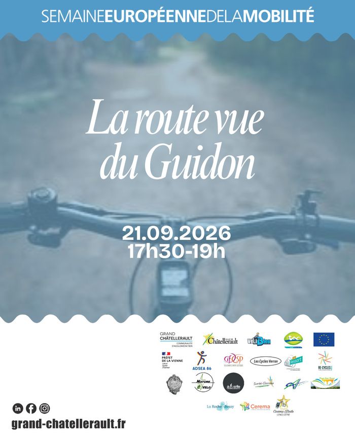 La route vue du Guidon