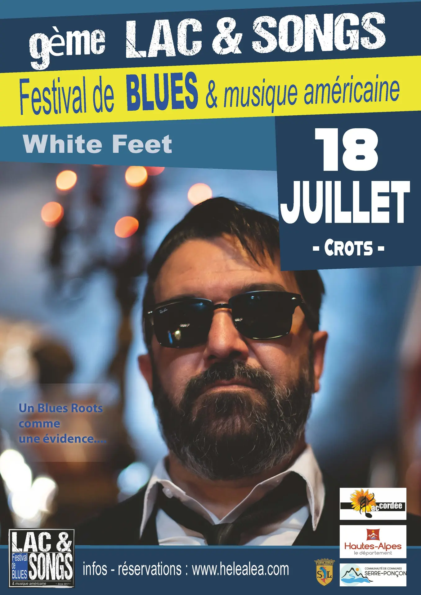 White Feet, 9è édition "Lac & Songs" Festival de Blues et musique américaine