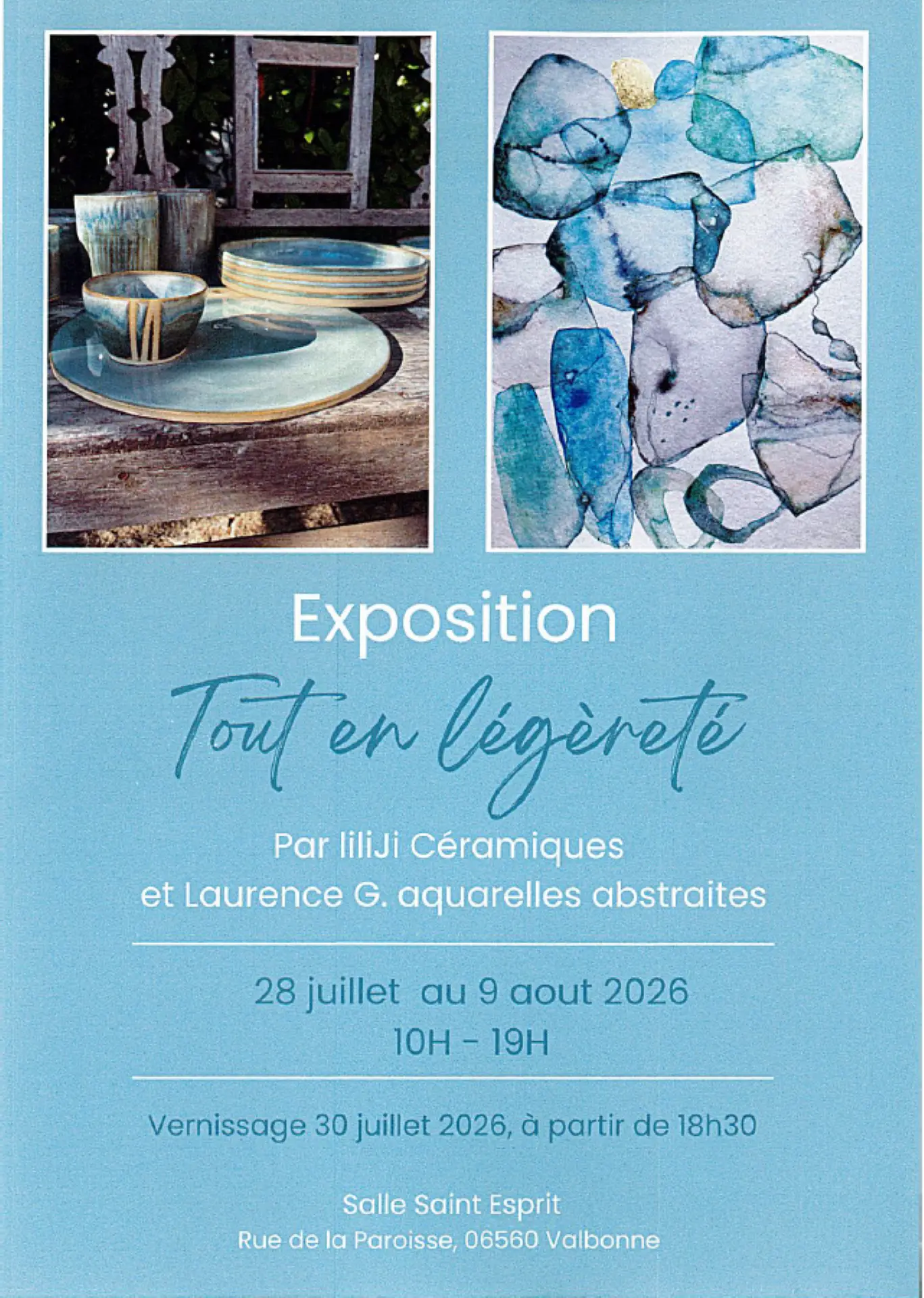Exposition tout en légereté