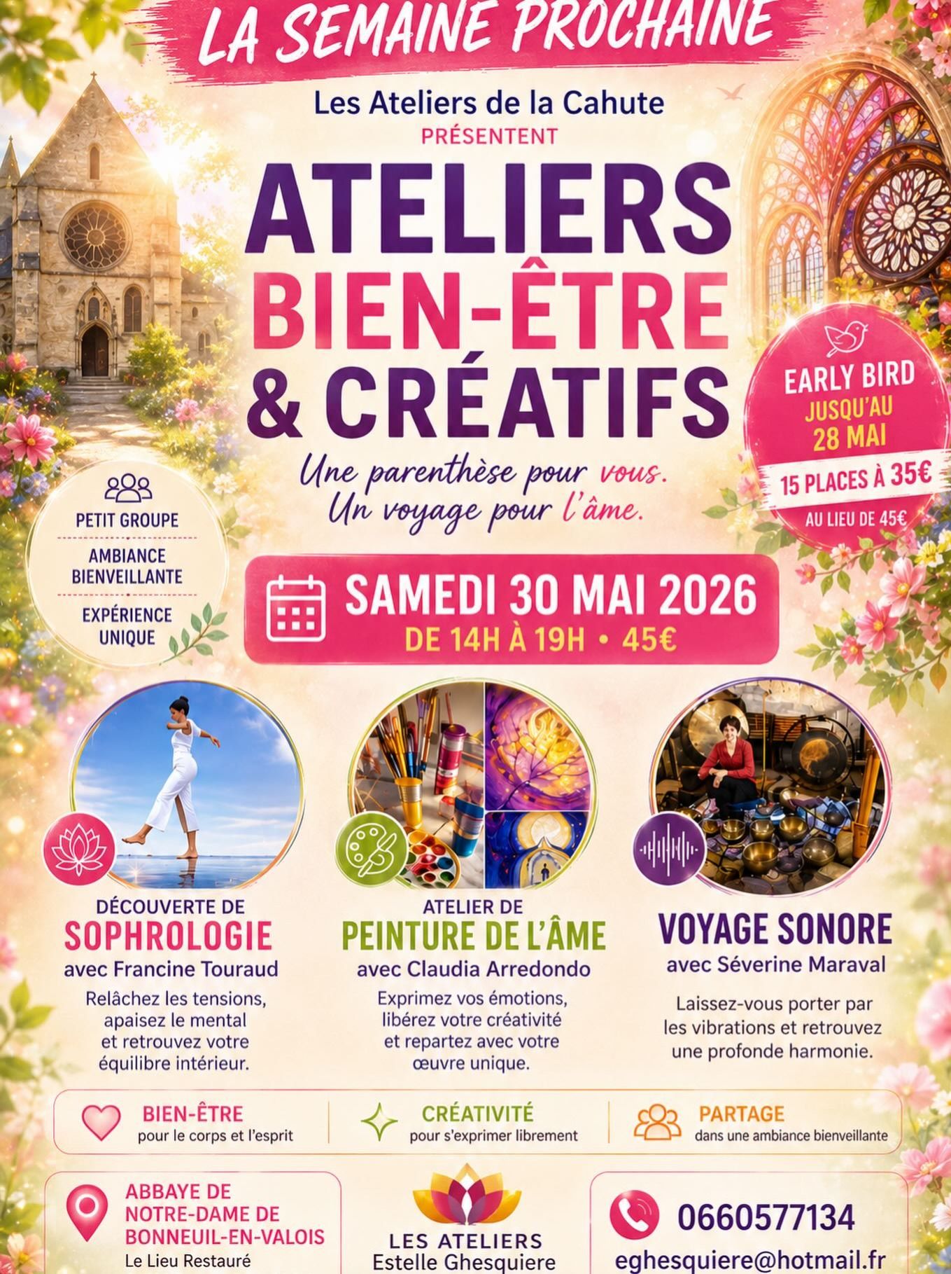 Ateliers Bien-être & Créatifs