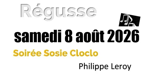 Soirée avec Philippe Leroy -sosie Cloclo