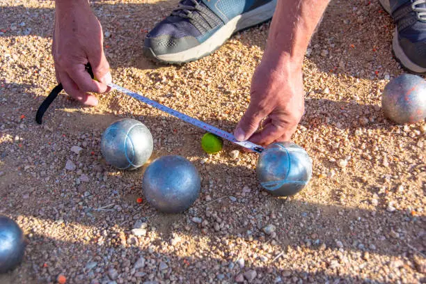 Concours de pétanque à Volonne