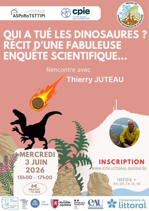 Rencontre avec Thierry Juteau - Qui a tué les dinosaures ?