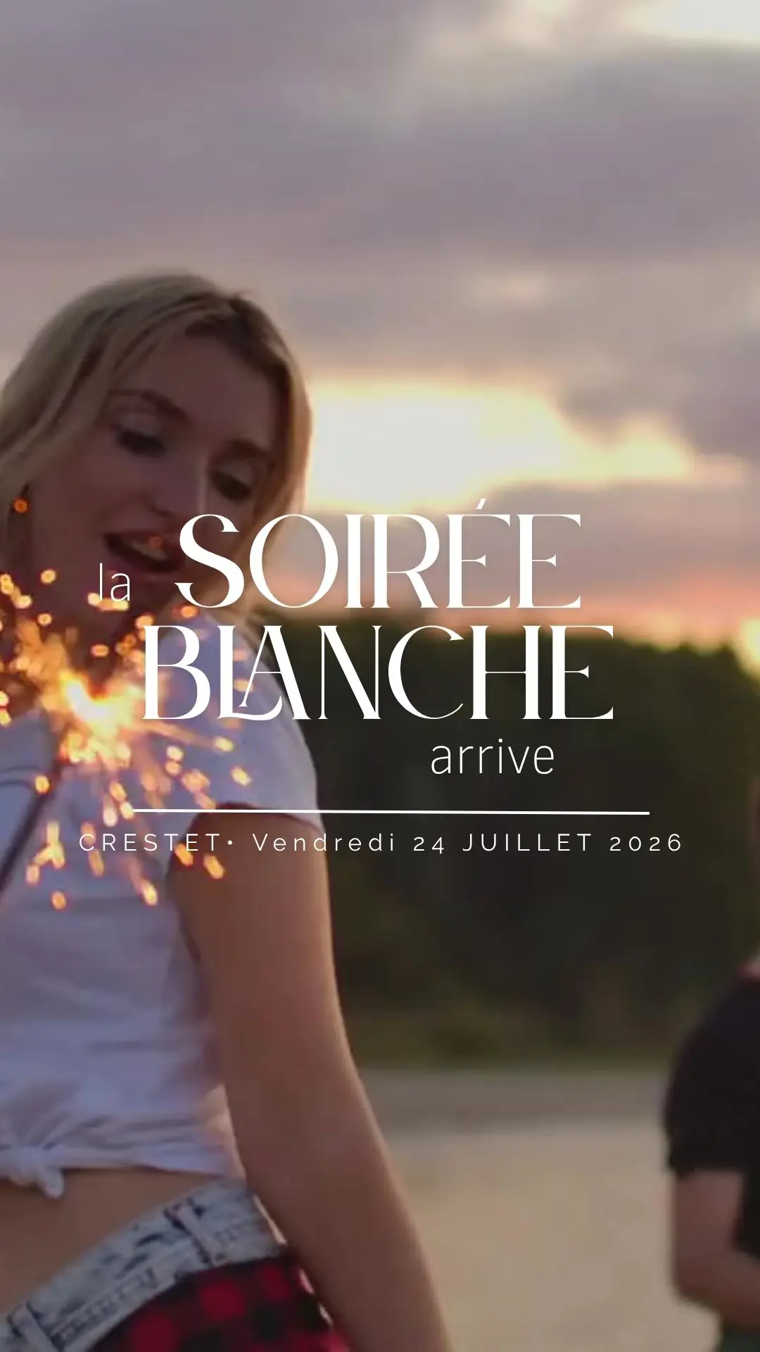 Soirée Blanche au Crestet