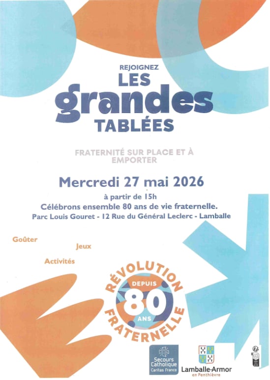 Les grandes tablées