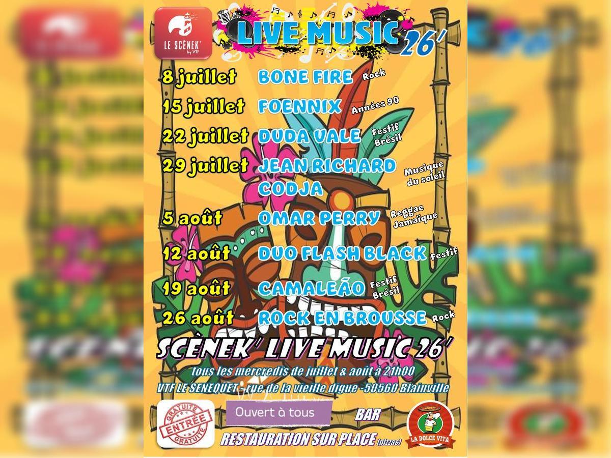 Le Scenek' Live Music : Rock en Brousse