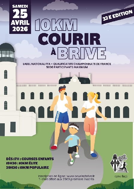 Courir à Brive 2026
