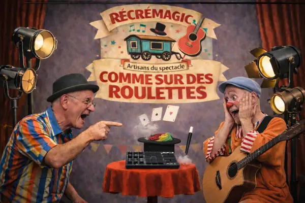 Spectacle Recremagic -  Comme sur des roulettes