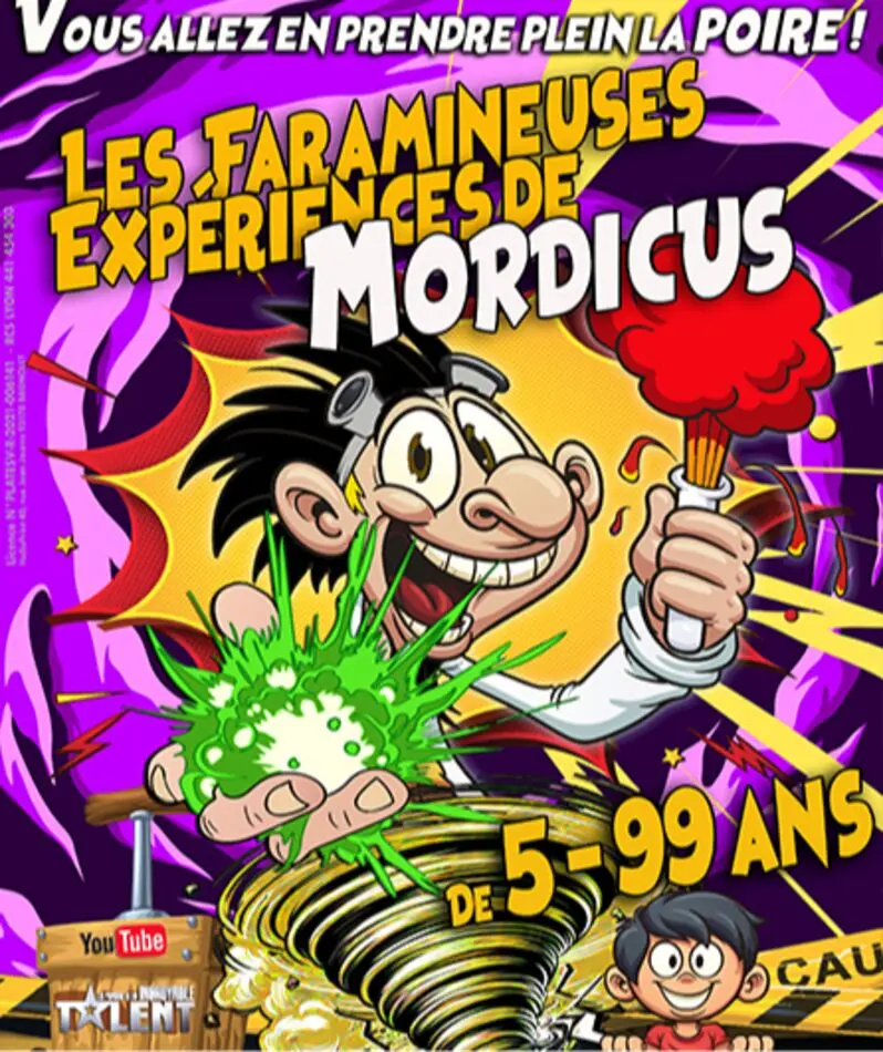 Festival Chato'OFF les Murs : Les faramineuses expériences de Mordicus
