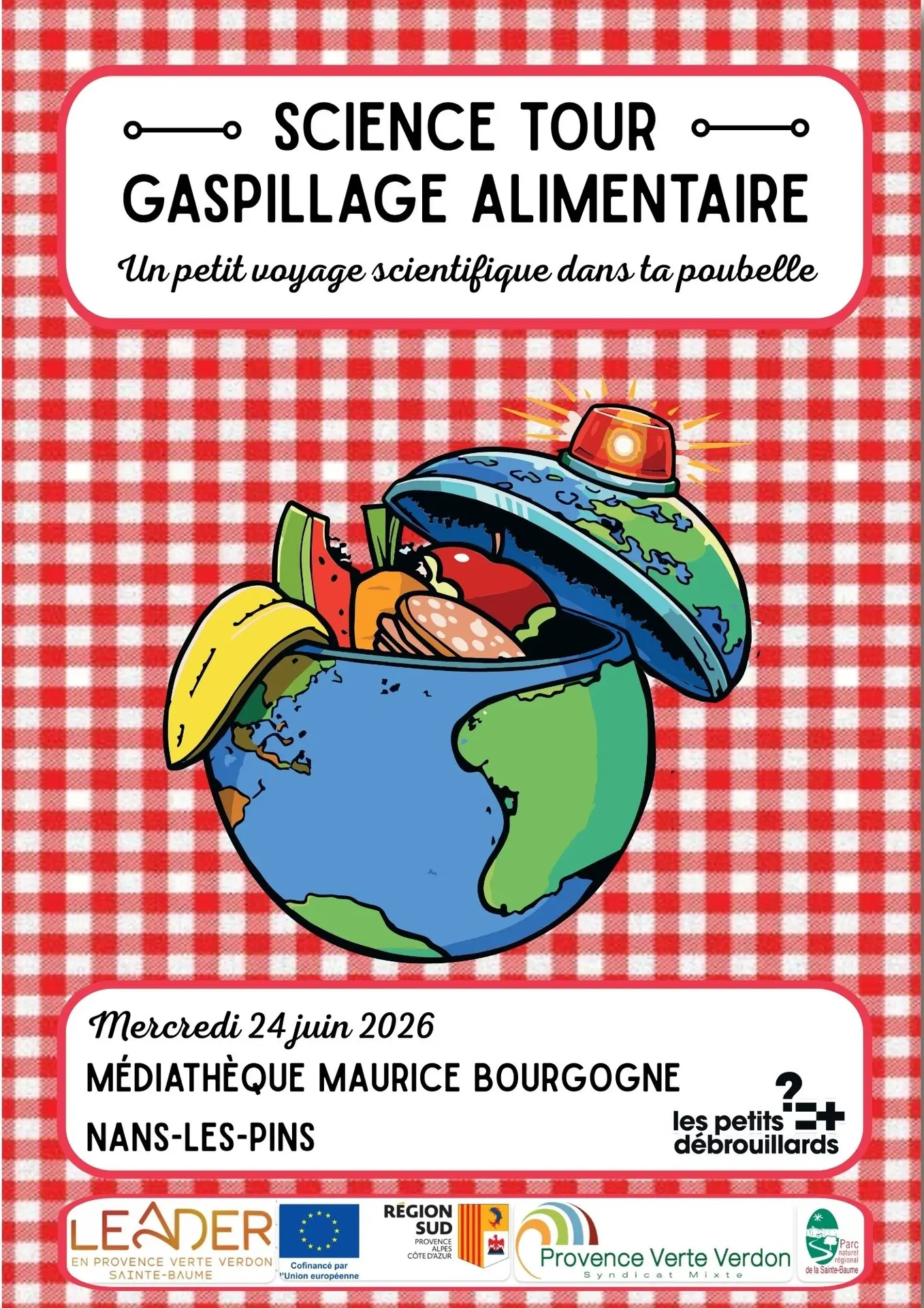 Atelier scientifique : gaspillage alimentaire | Science tour