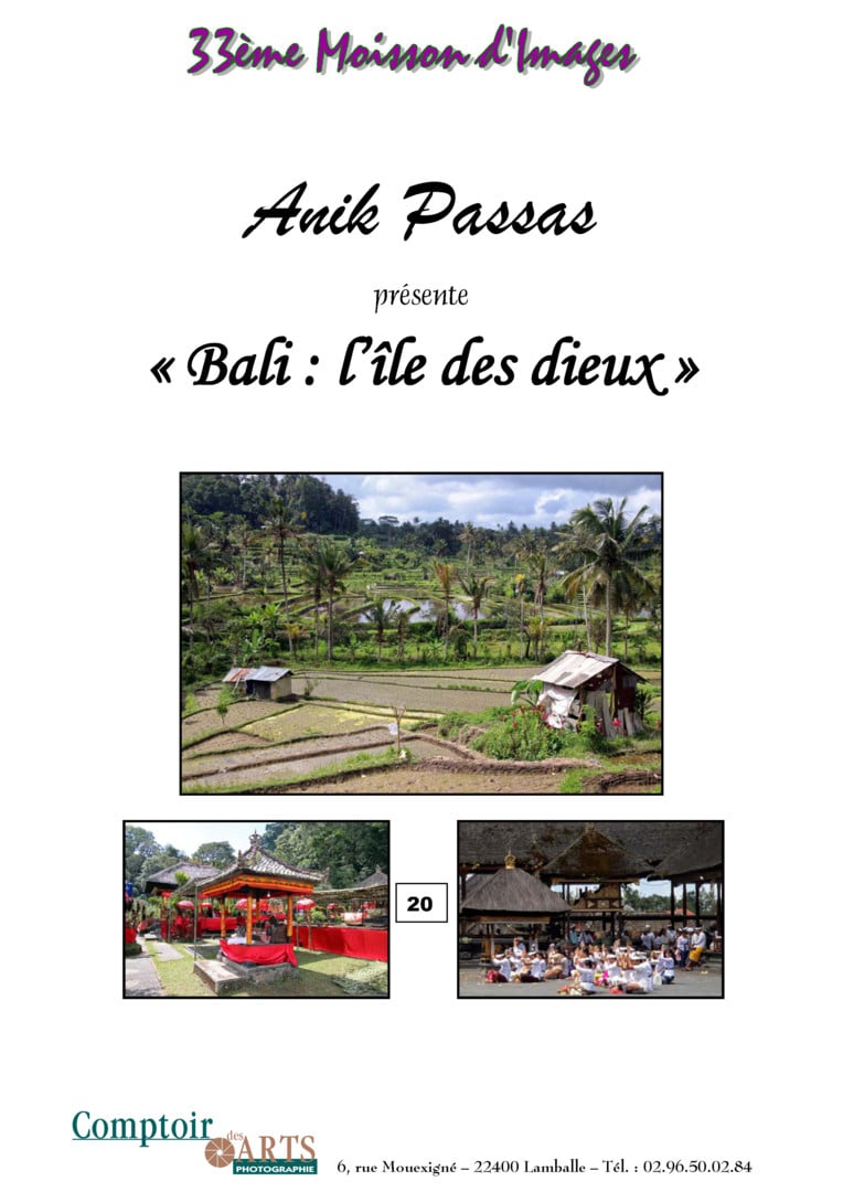 Exposition photos : « Bali : l’île des dieux »