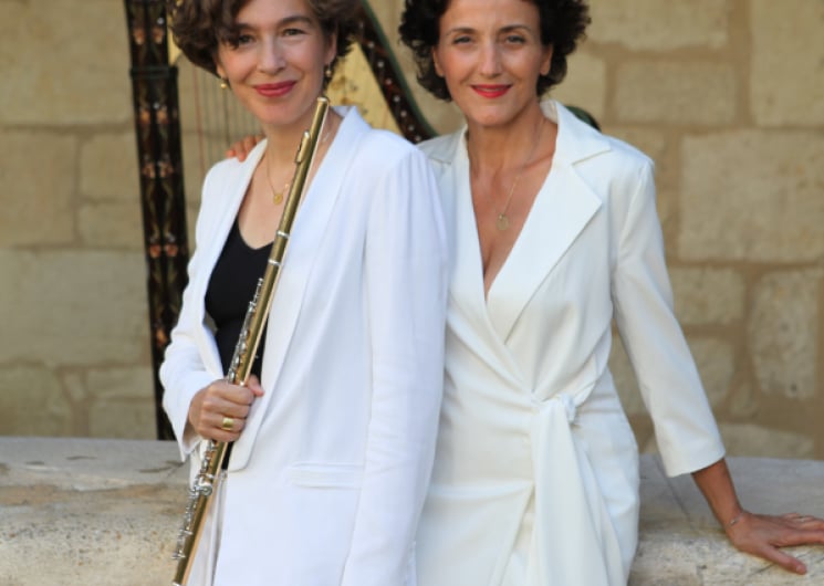 Festival Les Musicales du Causse – Juliette Hurel (flûte traversière) et Isabelle Moretti (harpe)