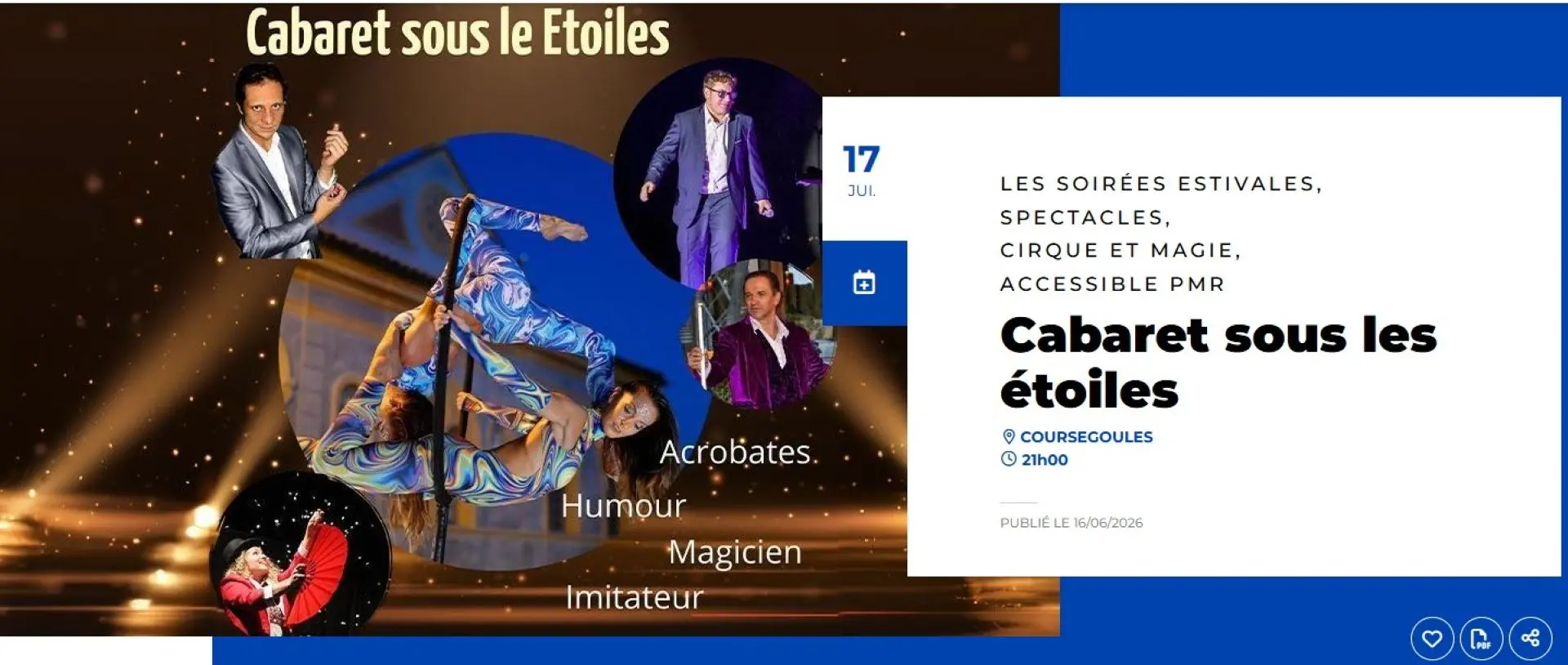 Les estivales du Conseil départemental
