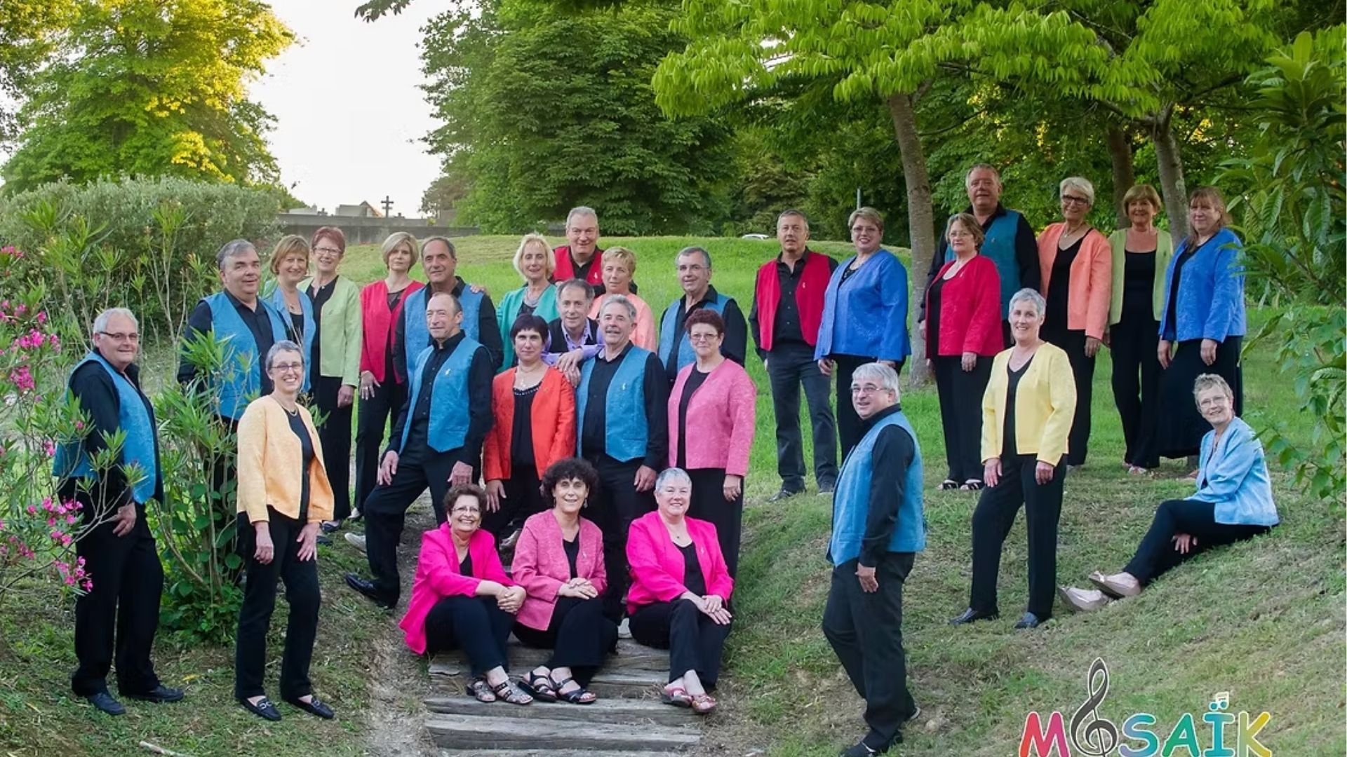 Feu de la St Jean et Chorale Mozaïk