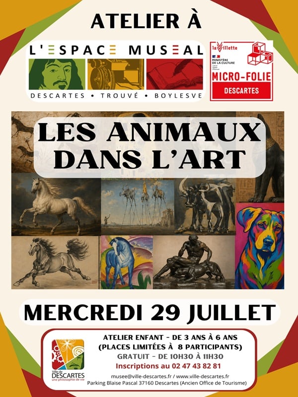 Atelier " Les animaux dans l'art "