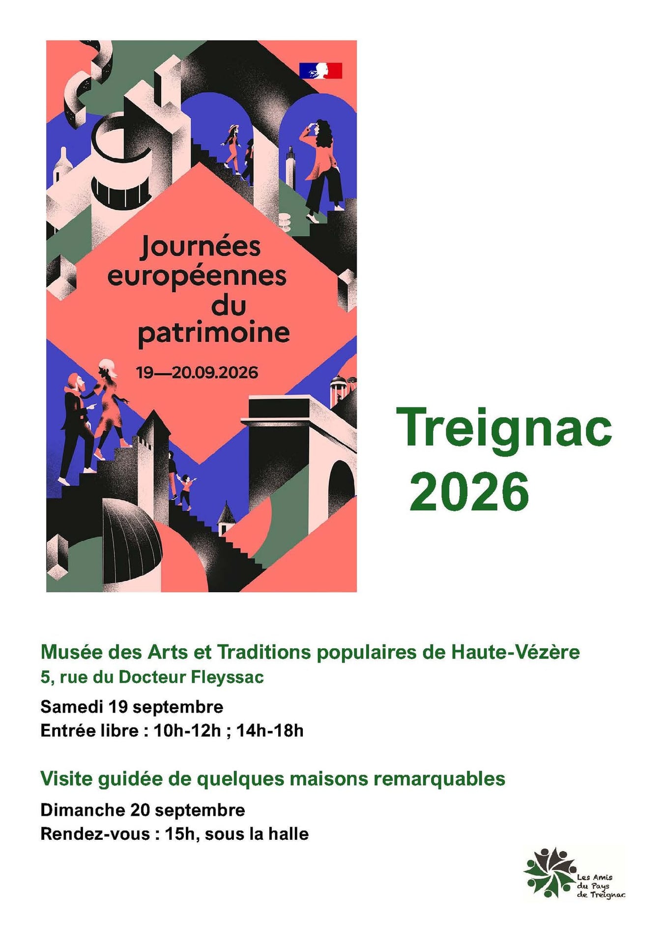 Journées Européennes du Patrimoine : Visite guidée de maisons remarquables