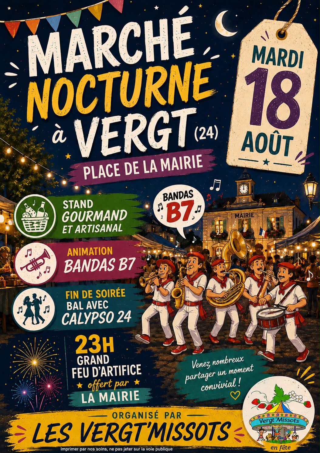 Marché Nocturne - Vergt