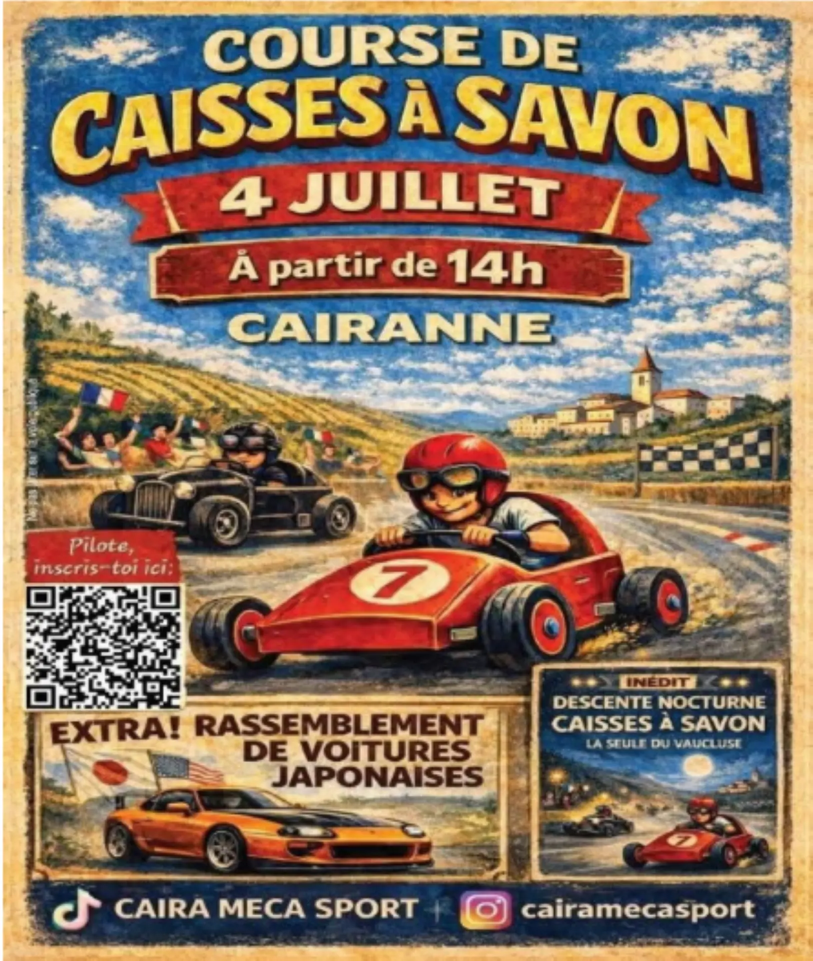 Course de caisses à savon