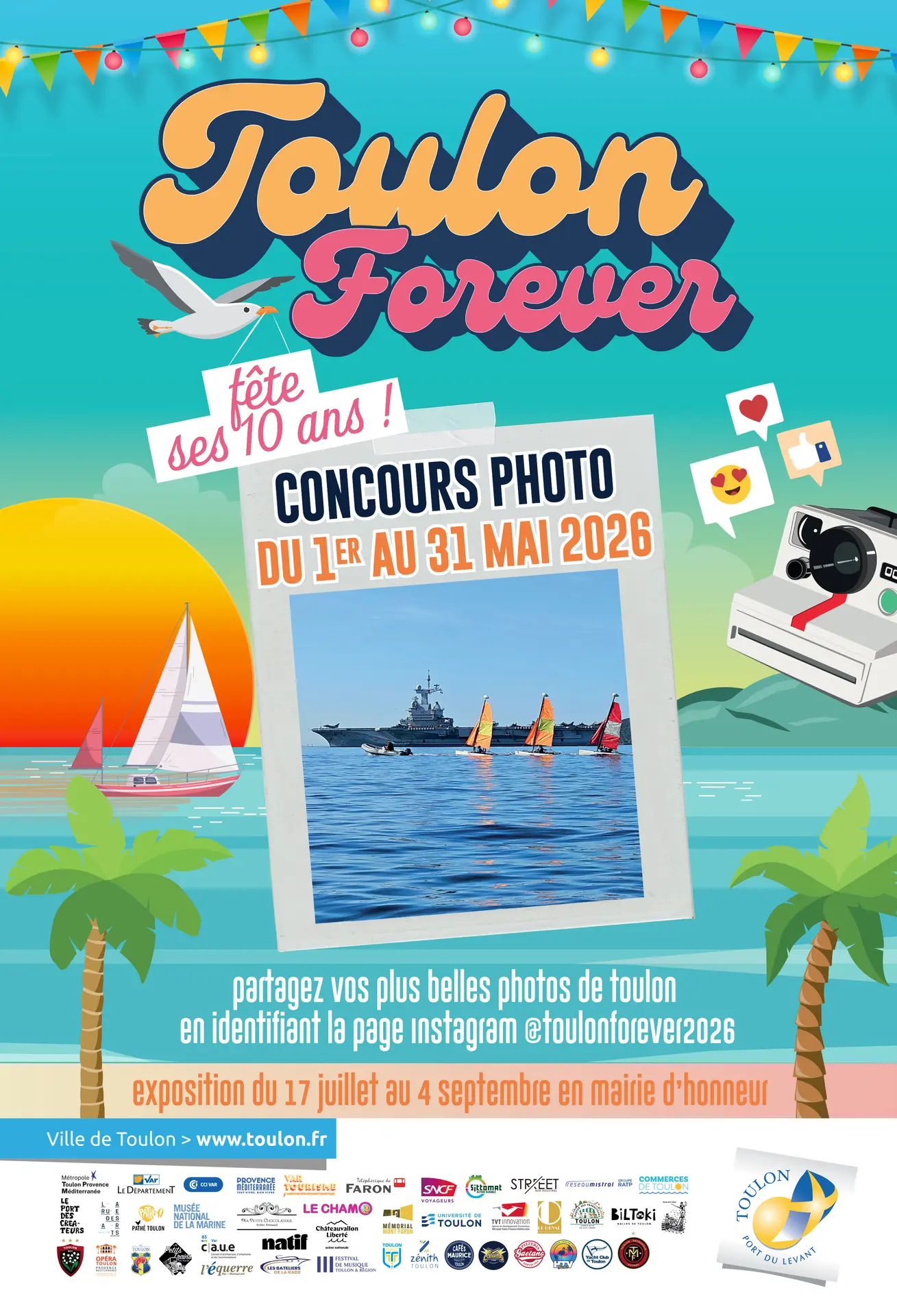 Exposition - Photos Concours Instagram Toulonforever 2026