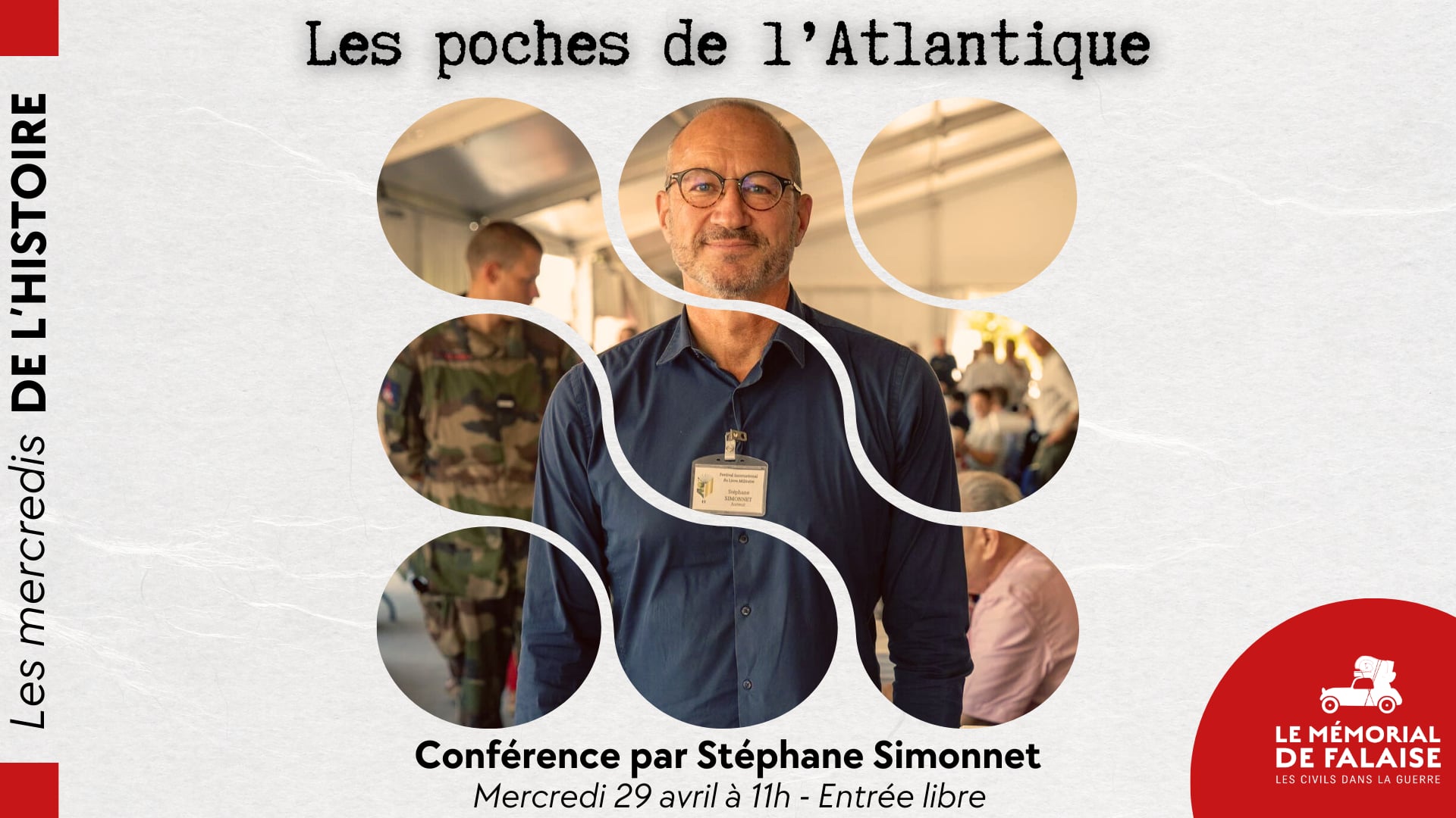 Conférence "Les poches de l'Atlantique" par Stéphane Simonnet