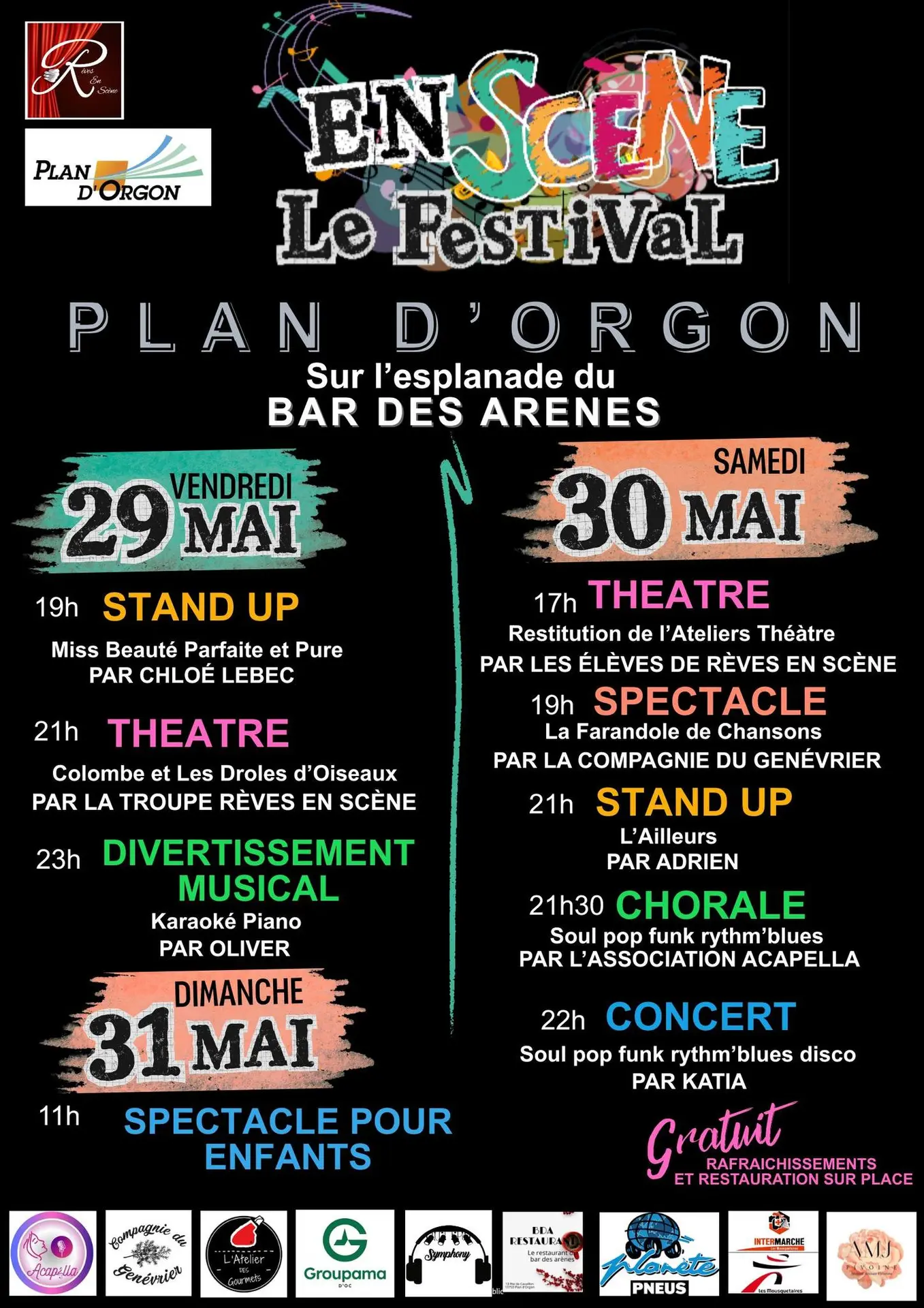 En scène Le Festival