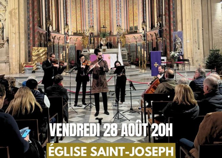 Concert à Montauban : Ravel, Debussy, Mozart, Vivaldi, Bach, Piazzolla, Cantemir, Doppler, Waxman