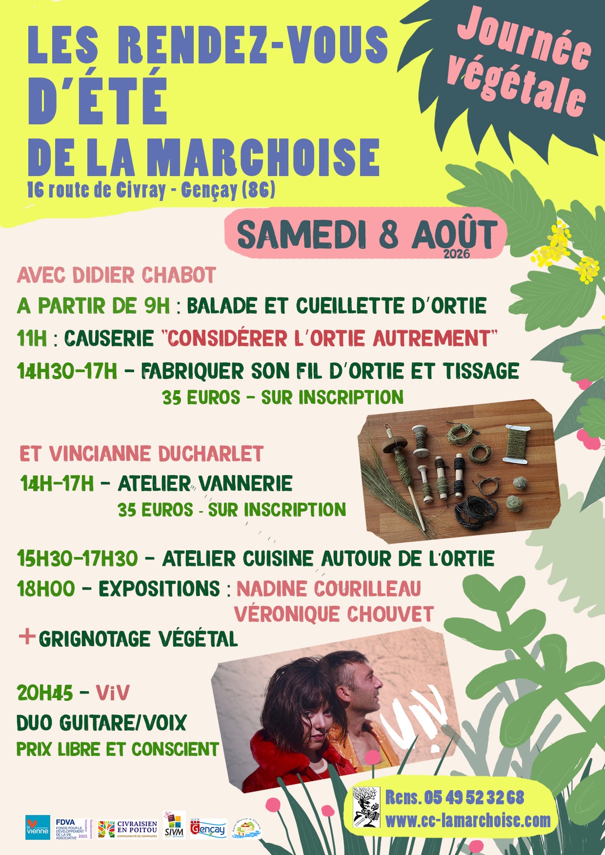 Journée autour du végétal