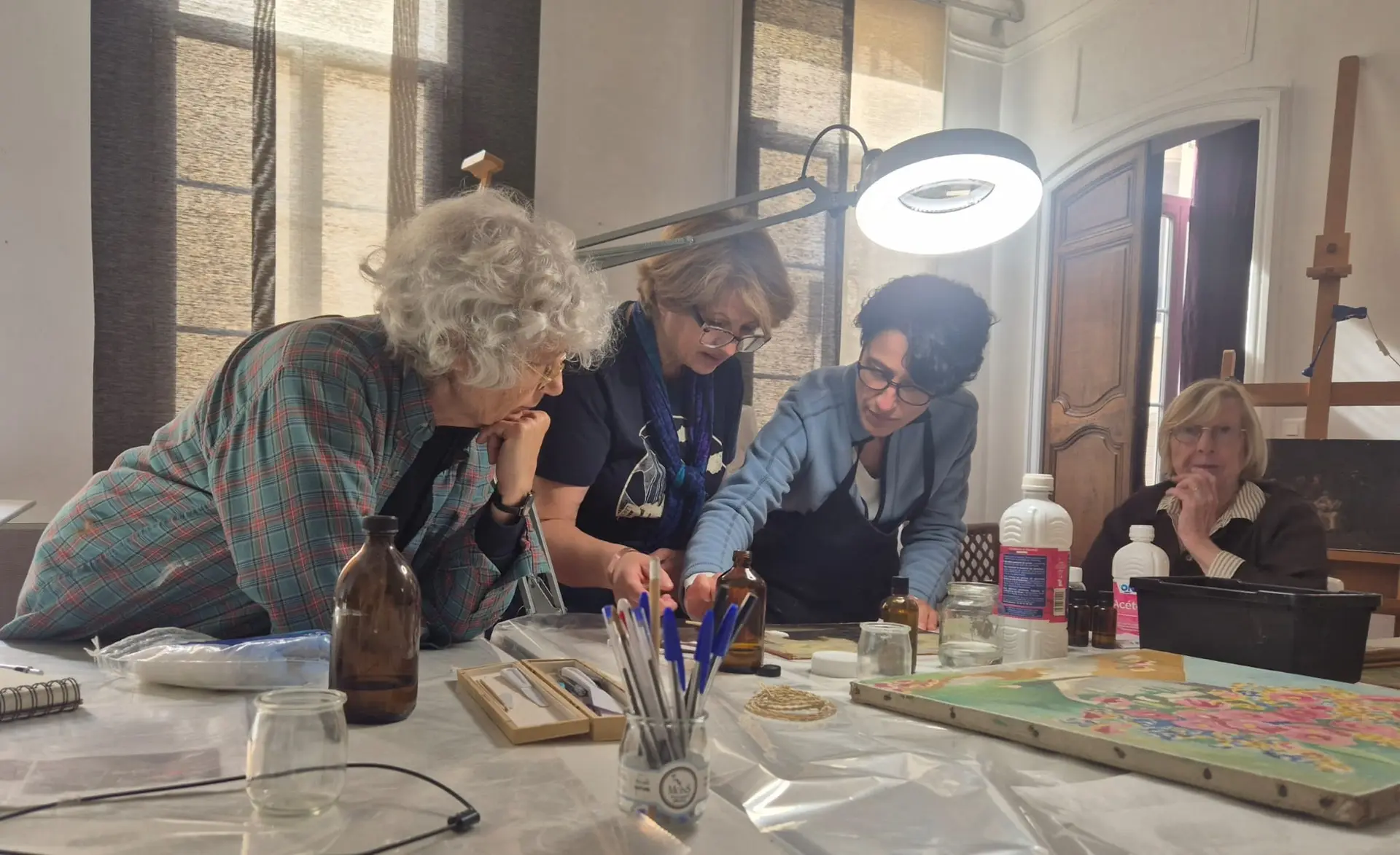 Atelier d'initiation à la restauration d'œuvres d'art