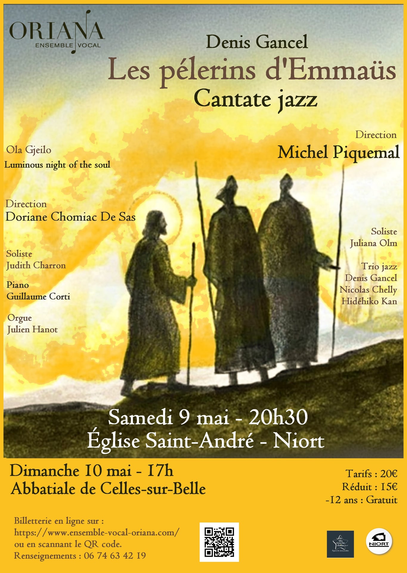 Ensemble vocal Oriana à Niort
