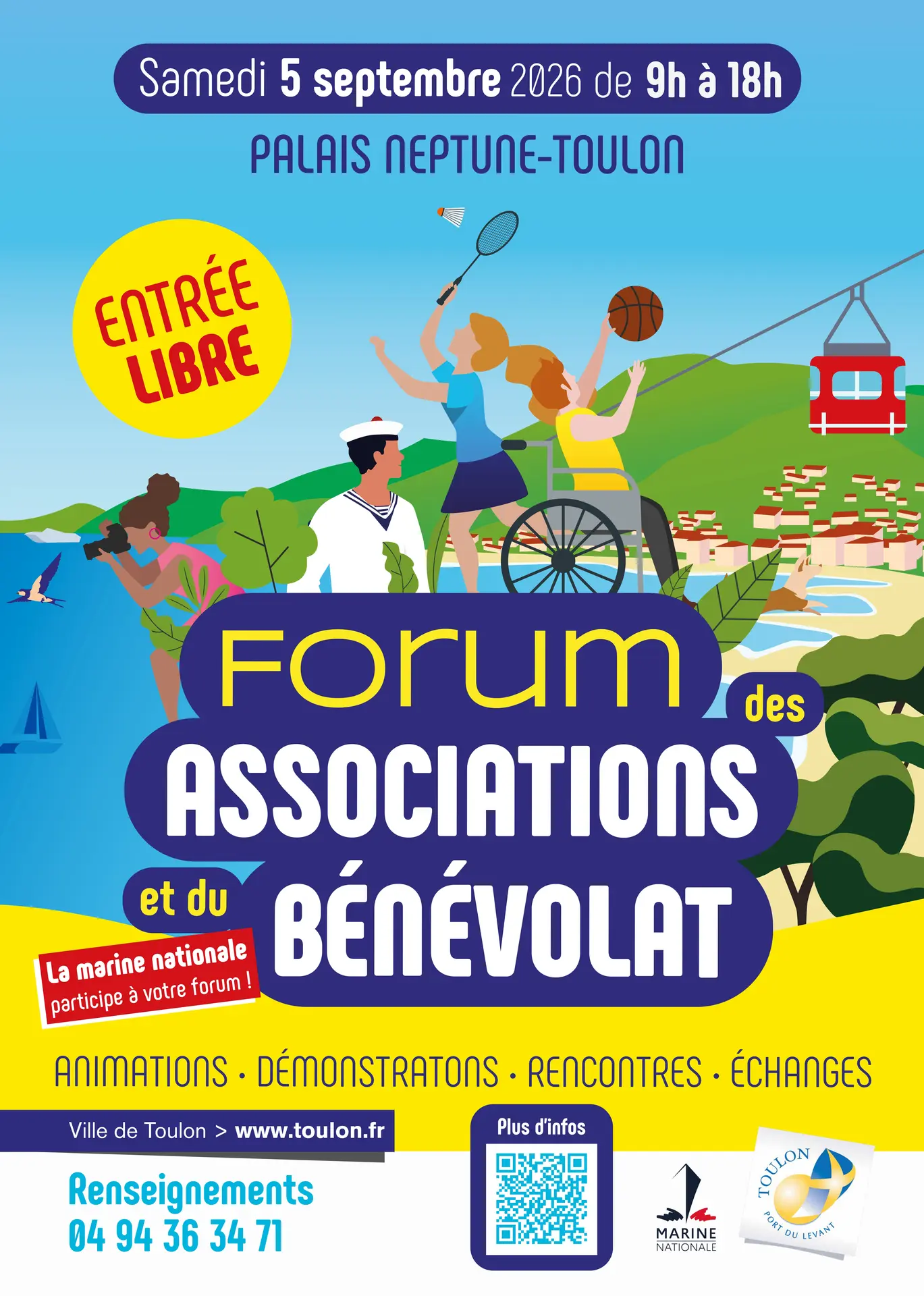 7e Forum des associations et du bénévolat de Toulon