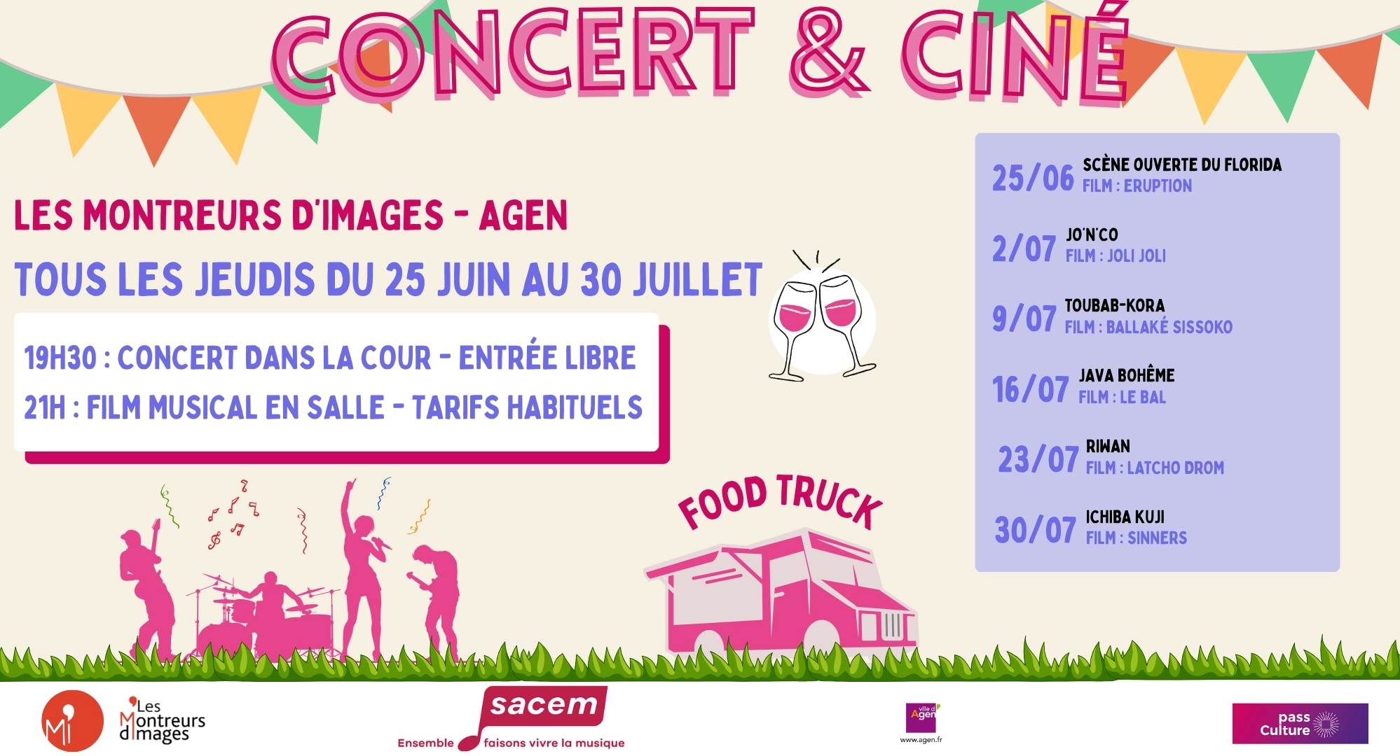 Concert & ciné !