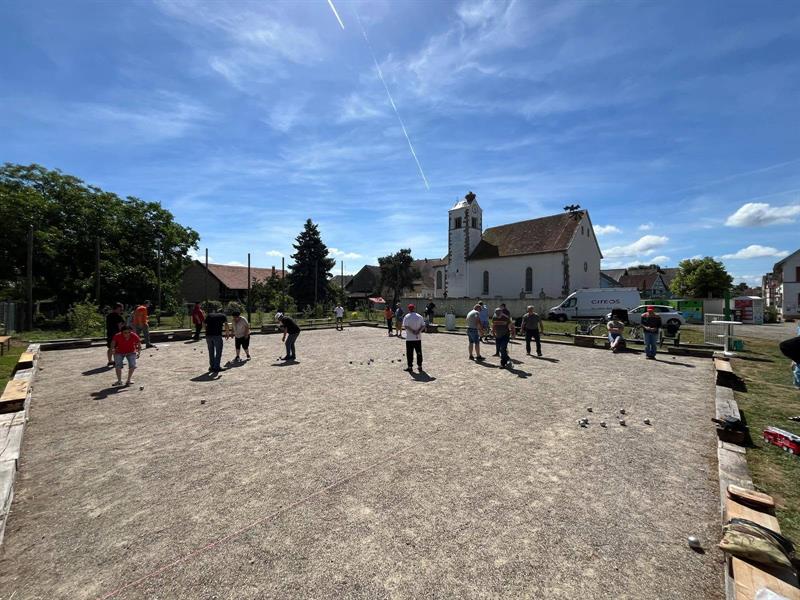 Tournoi de pétanque loisir