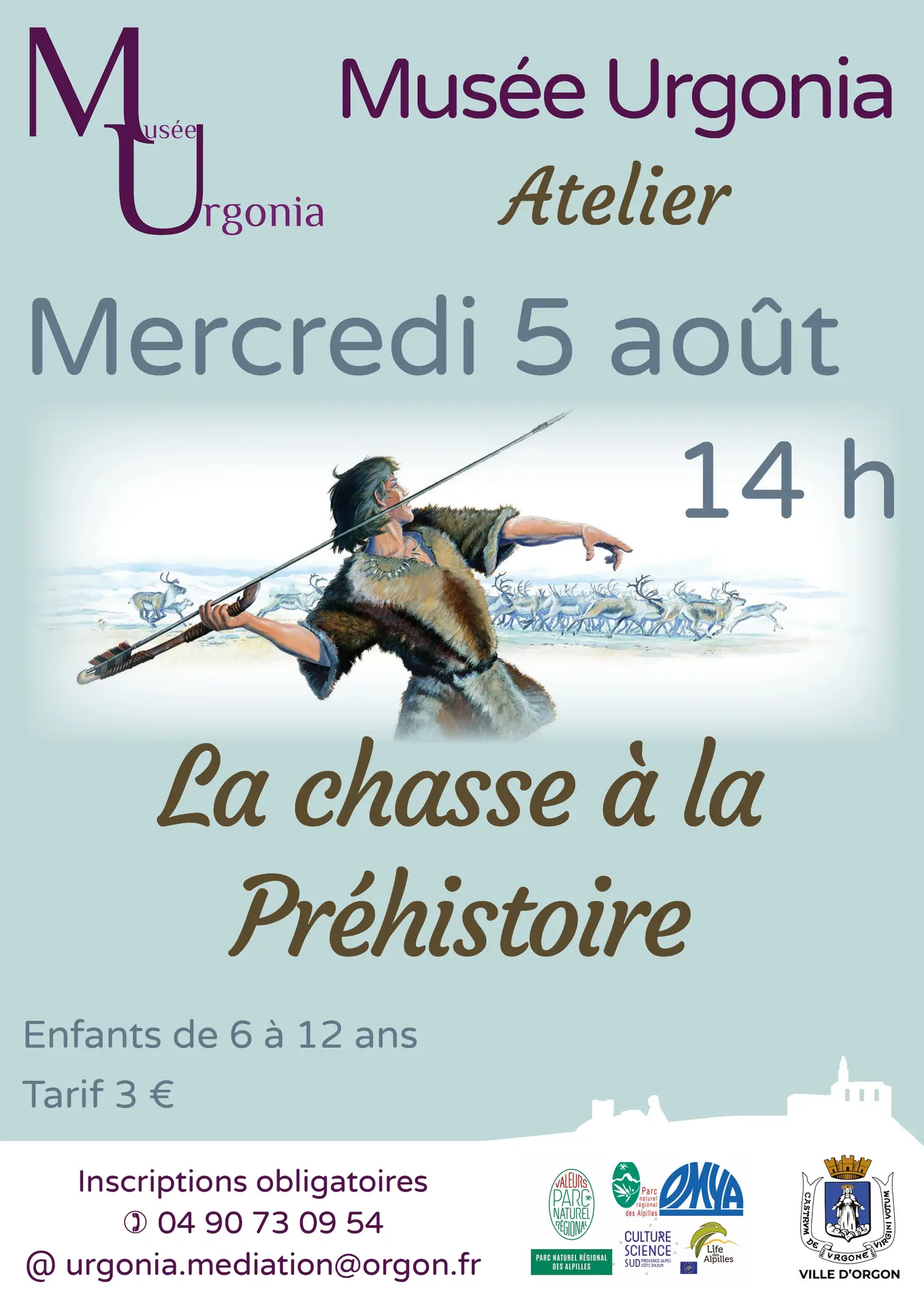 Atelier "La chasse à la Préhistoire"